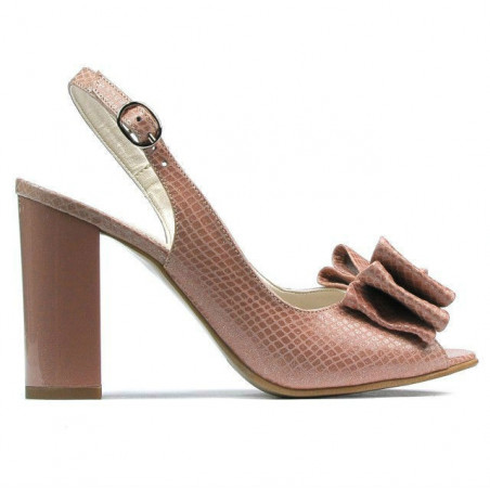 Women sandals 1256 piton nude 