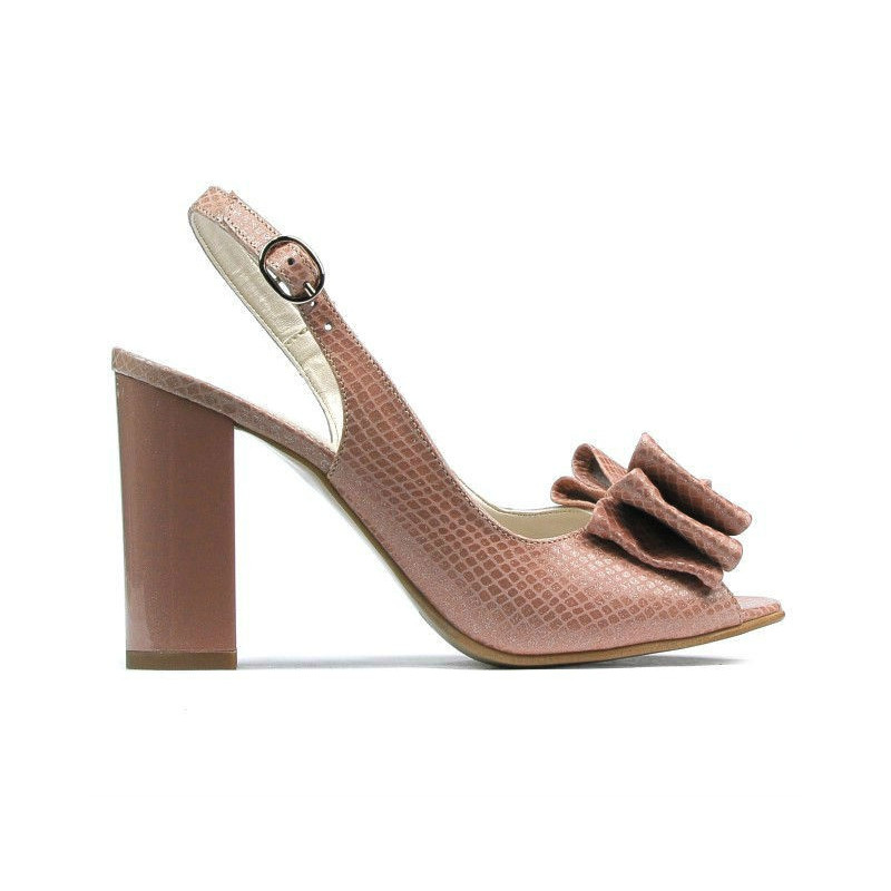 Women sandals 1256 piton nude 