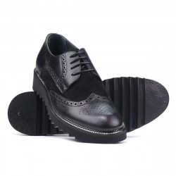Men casual shoes 831 black combined