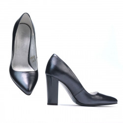 Women stylish, elegant shoes 1261 antracit