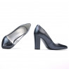 Women stylish, elegant shoes 1261 antracit