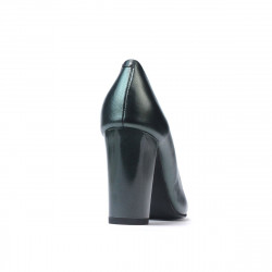 Women stylish, elegant shoes 1261 green pearl