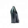 Women stylish, elegant shoes 1261 green pearl