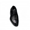 Men stylish, elegant shoes 892 black