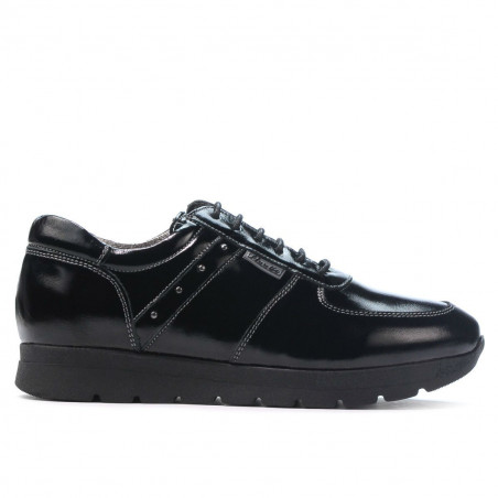 Women sport shoes 6003 patent black