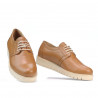 Women casual shoes 6007 brown