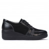 Women casual shoes 6006 black combined
