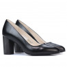 Women stylish, elegant shoes 1273 black