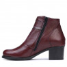Women boots 3328 bordo