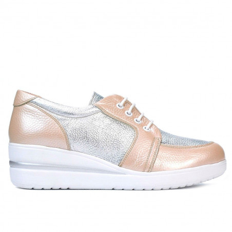 Women casual shoes 6006 pudra combined