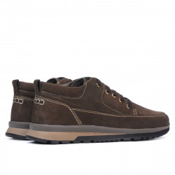 Men casual shoes barbati 4109 bufo cafe