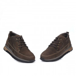 Men casual shoes barbati 4109 bufo cafe