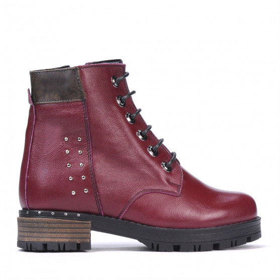 Children boots 3014 bordo