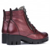 Women boots 3307 bordo pearl