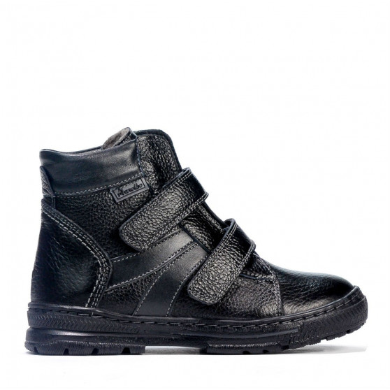 Children boots 3015 black combined