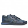 Men casual shoes 4110 indigo+black