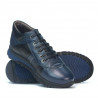 Men casual shoes 4110 indigo+black