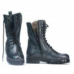 Women boots 3337 gray pearl