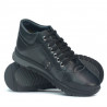 Men casual shoes 4110 black+gray