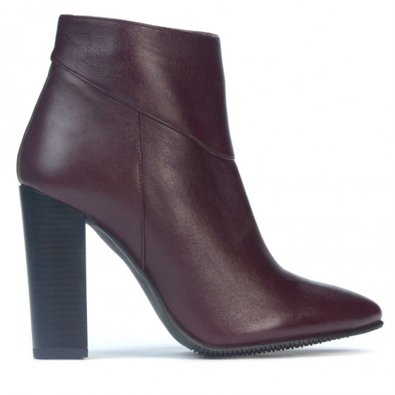 Women boots 1154-1 bordo