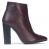 Women boots 1154-1 bordo