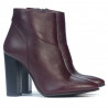 Women boots 1154-1 bordo