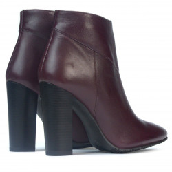 Women boots 1154-1 bordo