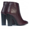 Women boots 1154-1 bordo