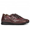 Pantofi sport/casual dama 6005 bordo combined