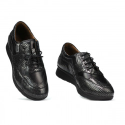 Pantofi sport/casual dama 6005 black combined