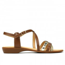 Women sandals 5058 brown combined