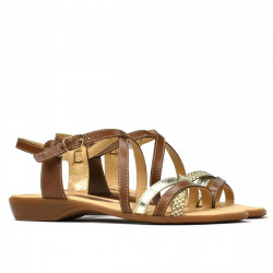 Women sandals 5058 brown combined