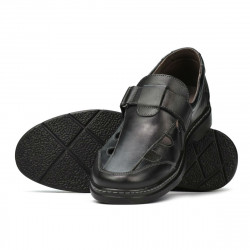 Men loafers, moccasins 897 black