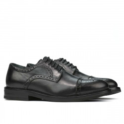 Men stylish, elegant shoes (large size) 896m black