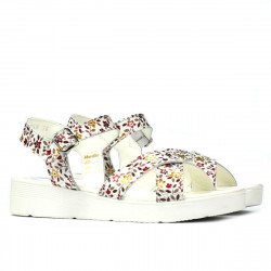 Women sandals 5049-1 floral multicolor