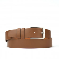 Men belt 14b brown deschis