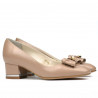Women stylish, elegant shoes 1270 cappuccino