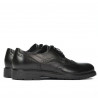 Men stylish, elegant shoes 894 black