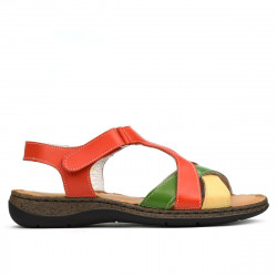 Women sandals 5046 orange combined