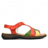Women sandals 5046 orange combined