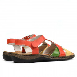 Women sandals 5046 orange combined