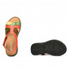 Women sandals 5046 orange combined