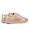 Pantofi sport/casual dama 6010 pudra pearl combined