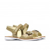 Small children sandals 55c patent beige