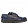 Men stylish, elegant shoes 894 indigo