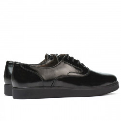 Women casual shoes 664 patent black