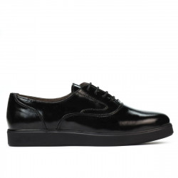 Women casual shoes 664 patent black