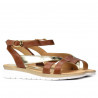 Women sandals 5060 brown combined