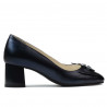 Women stylish, elegant shoes 1274 indigo pearl