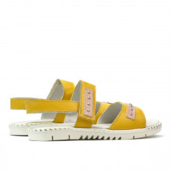 Children sandals 537 yellow